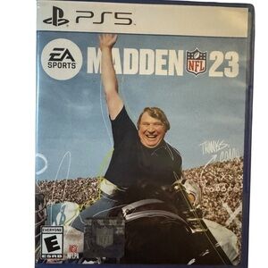 Used Madden NFL 23 PS5 Game- no scratches